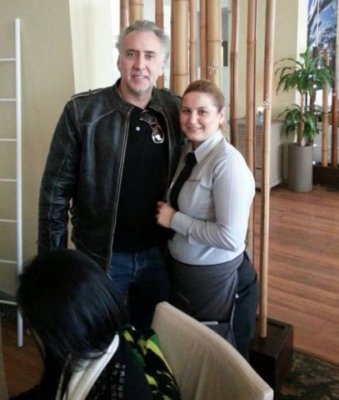 Nicolas Cage îşi petrece sfârşitul de săptămână la MAMAIA